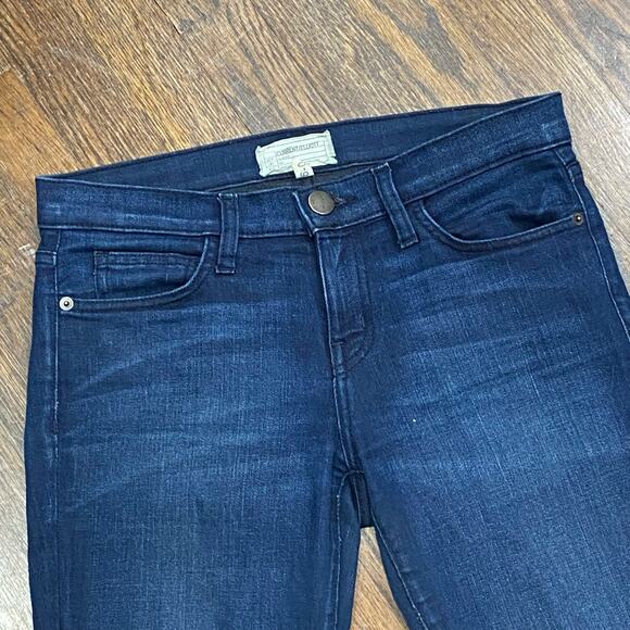 CURRENT/ELLIOTT Dark Wash Jeans Size 26 “The Ankle Skinny” Ridgeway Blue - Picture 3 of 11